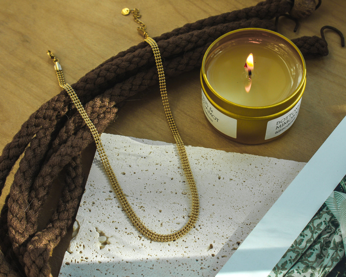 The Cordial Chain Necklace - Gold