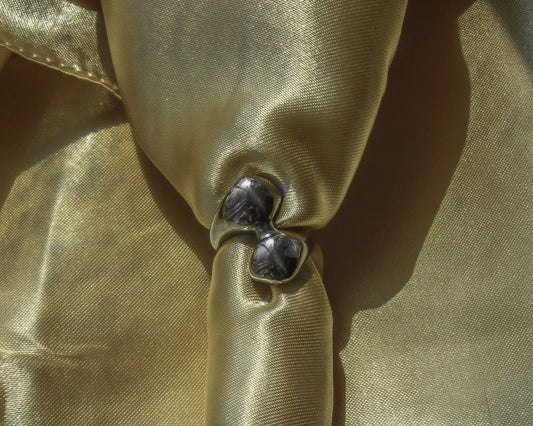 The Abstract Diamond Ring - Silver