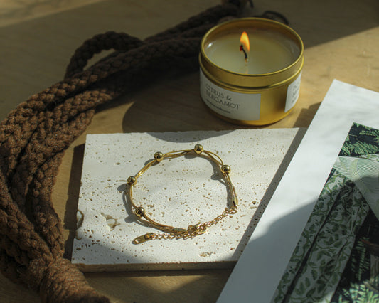 The Bubble Bracelet - Gold