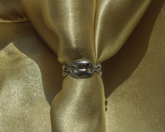 The Chainlink Ring - Silver