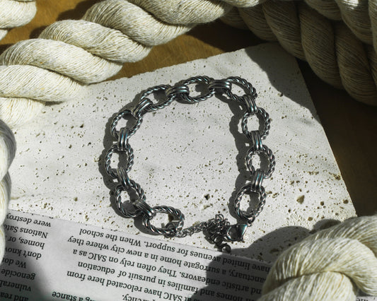 The Charming Chain Bracelet - Silver
