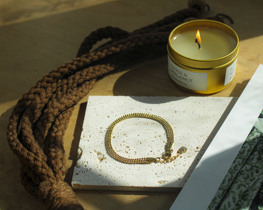 The Cordial Chain Bracelet - Gold