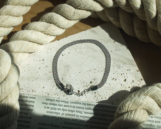 The Cordial Chain Bracelet - Silver