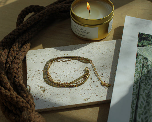 The Layered Bracelet - Gold