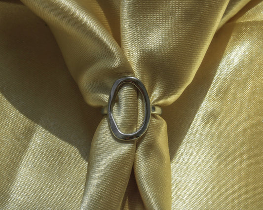 The Oval Ring - Silver