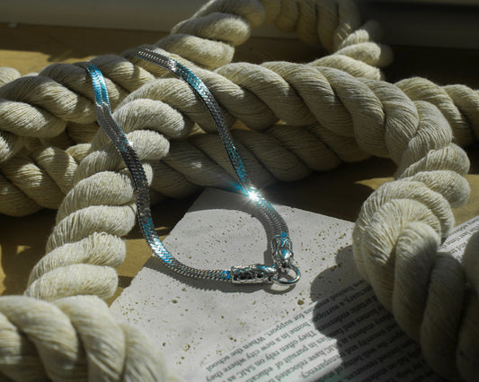 The Snake Necklace - Silver