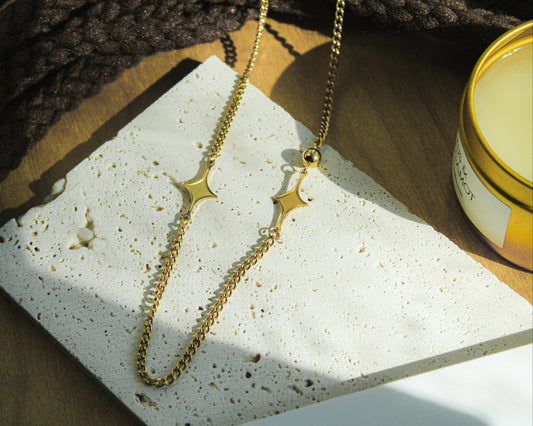 The Sparkle Necklace - Gold