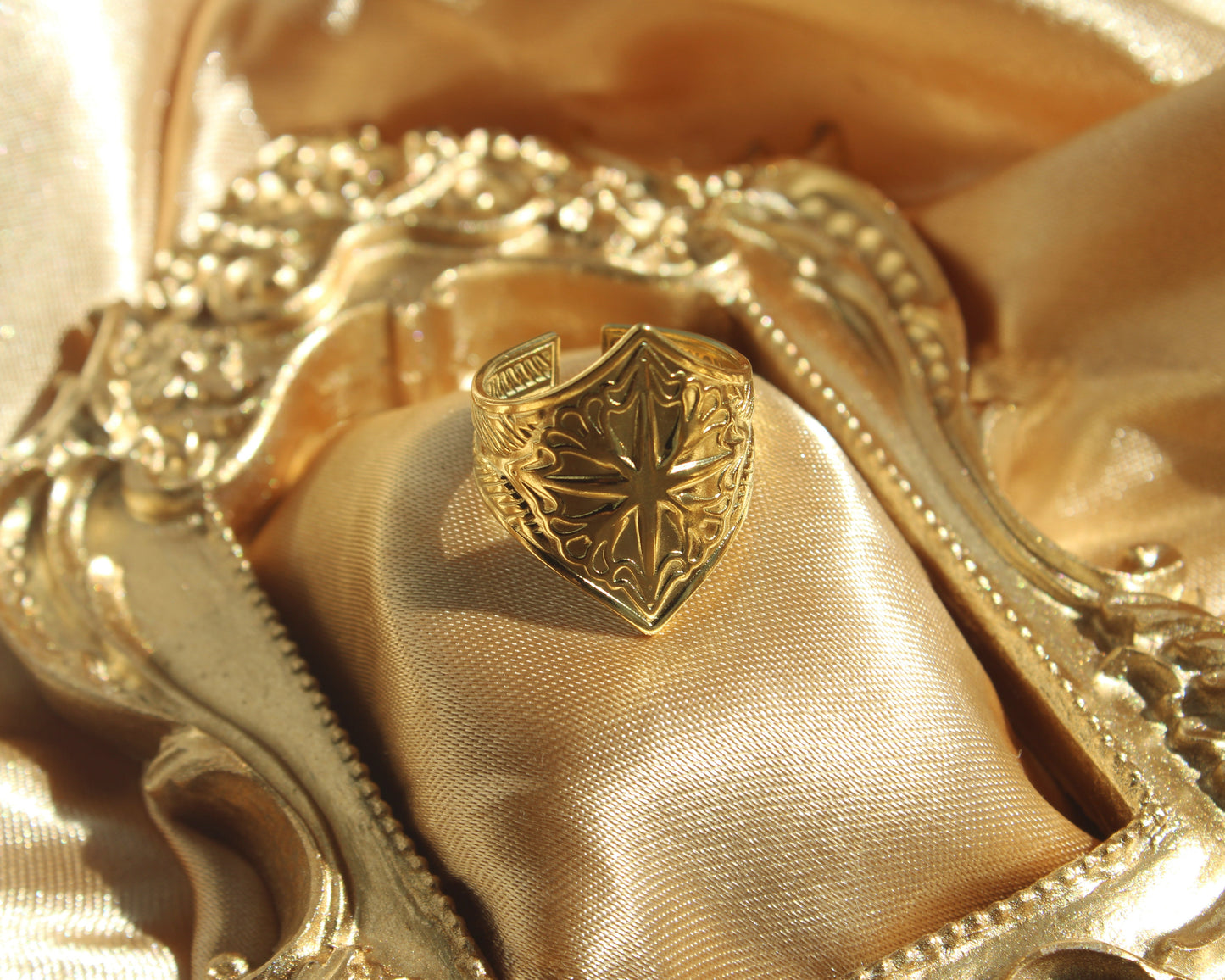 The Star Emblem Ring - Gold