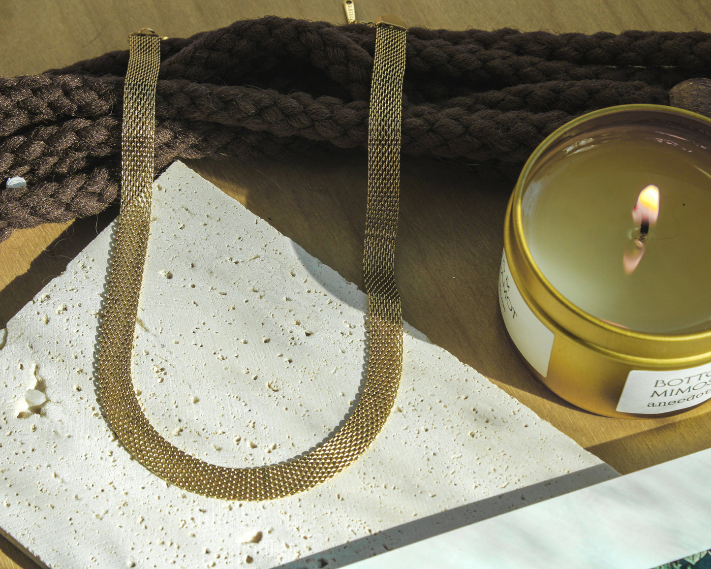 The Chainlink Necklace - Gold
