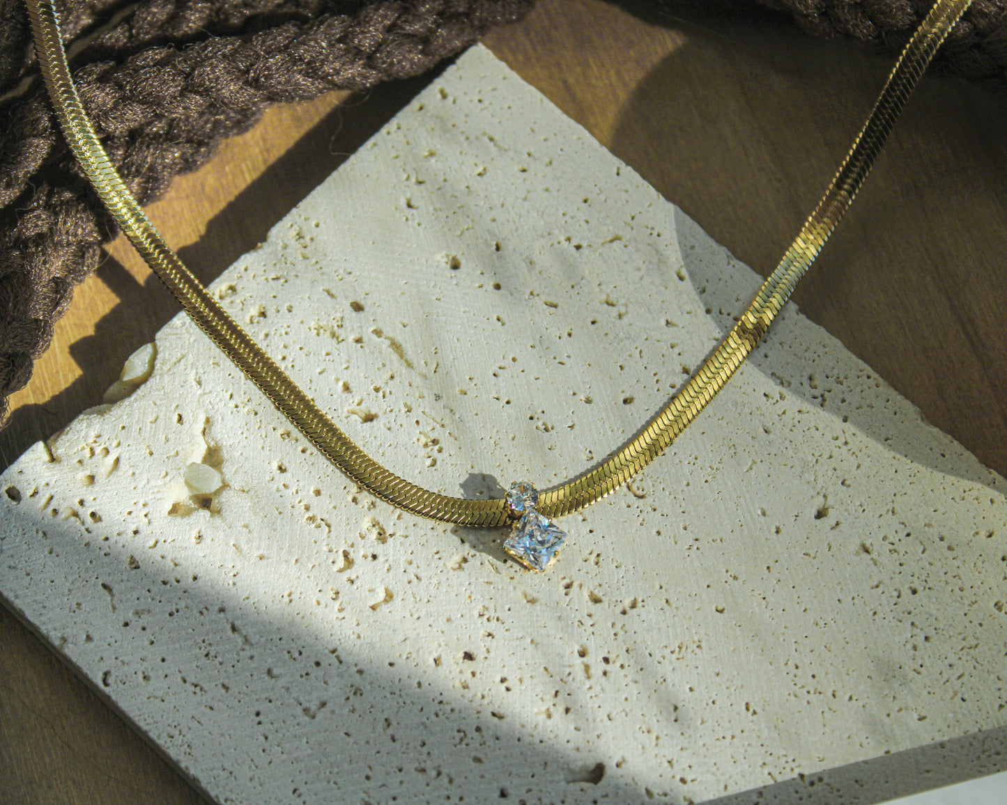 The Jewel Necklace - Gold
